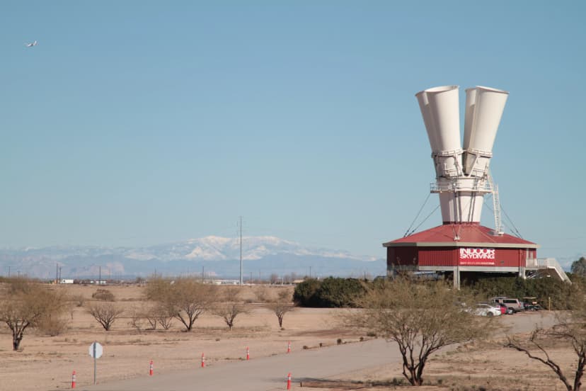 Wind Tunnel Training - Centered Subject